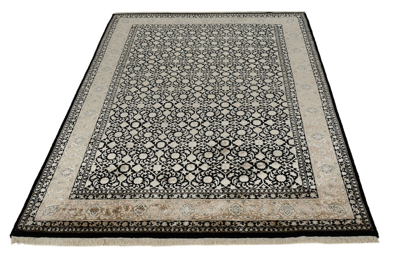 Tappeto orientale - Bidjar - Indo - 204 x 139 cm - beige scuro