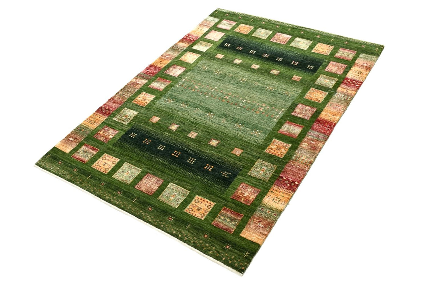 Loribaft Indo Tappeto 154x106cm - Tappeto di lana