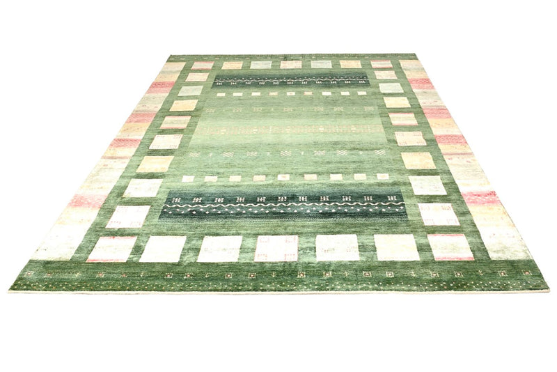Tappeto Gabbeh - Loribaft Indus - 346 x 245 cm - verde