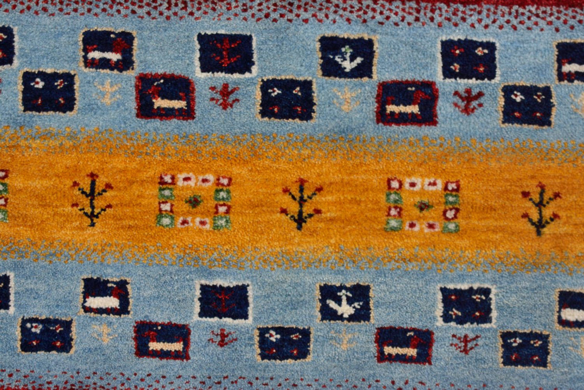 Tappeto Gabbeh - Loribaft Indus - 298 x 249 cm - beige chiaro