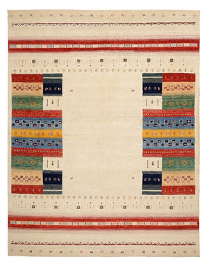 Tappeto Gabbeh - Loribaft Indus - 308 x 246 cm - beige chiaro