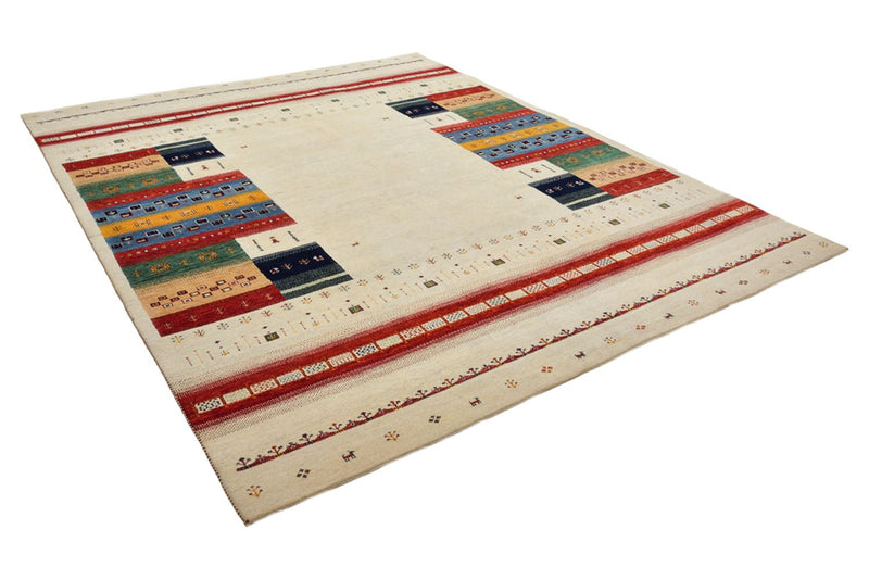 Tappeto Gabbeh - Loribaft Indus - 308 x 246 cm - beige chiaro