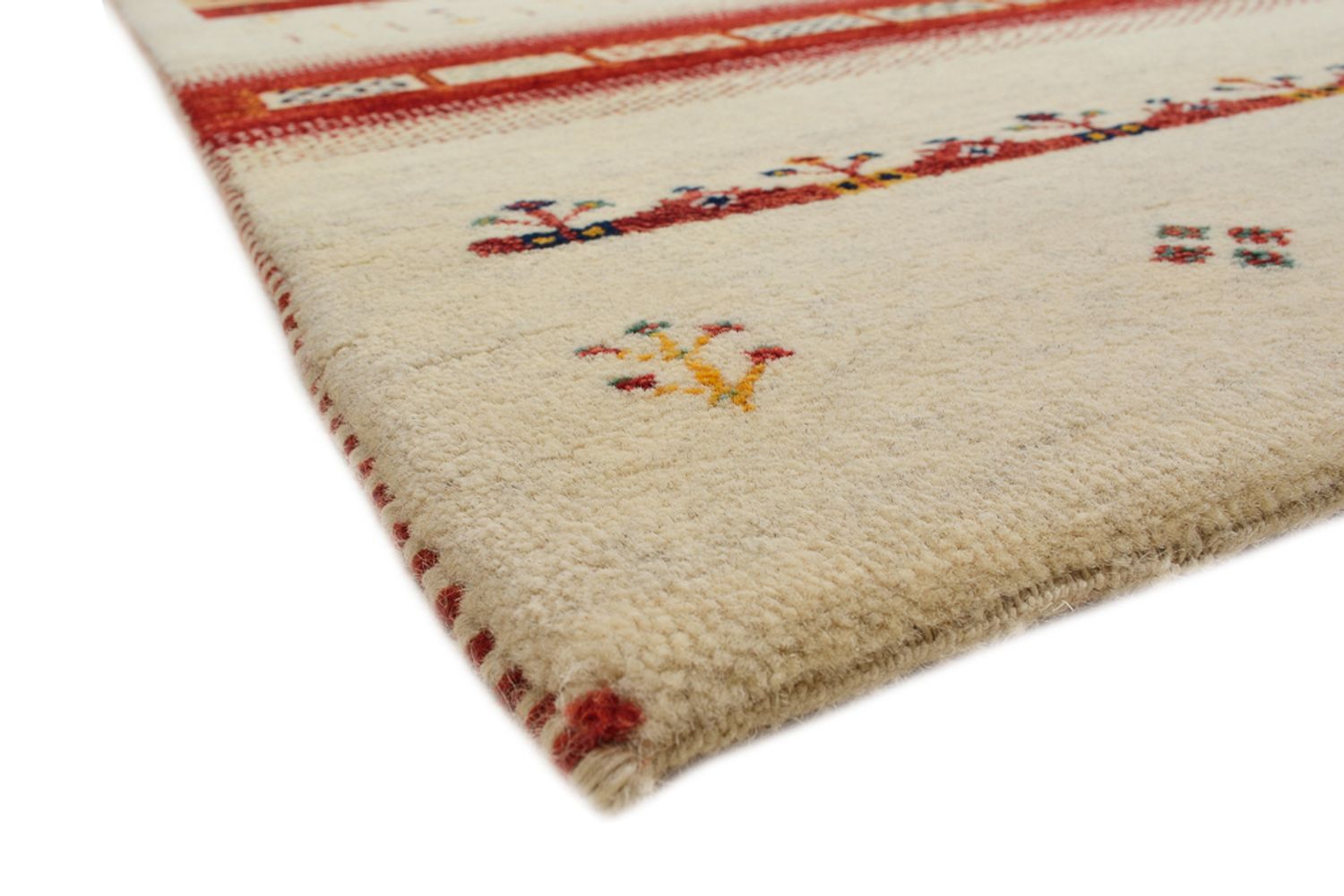 Tappeto Gabbeh - Loribaft Indus - 308 x 246 cm - beige chiaro