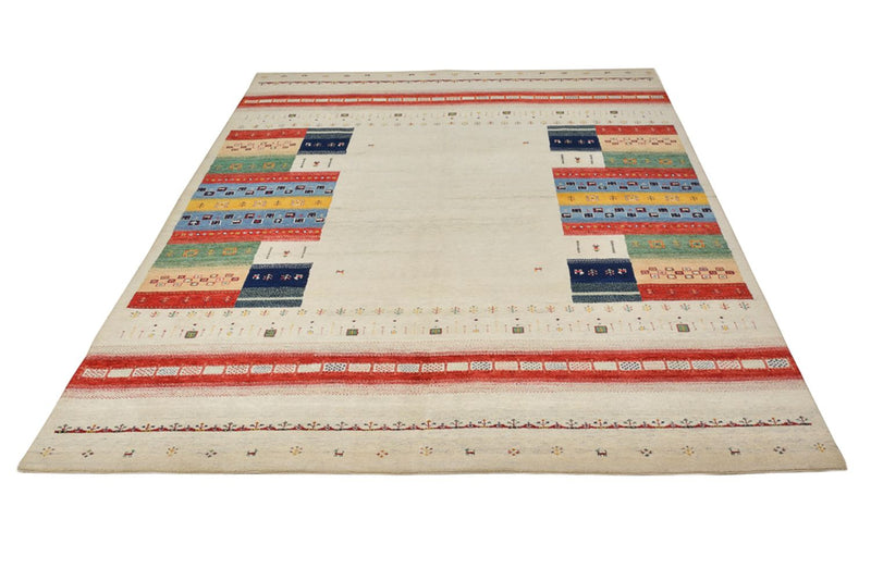 Tappeto Gabbeh - Loribaft Indus - 308 x 246 cm - beige chiaro