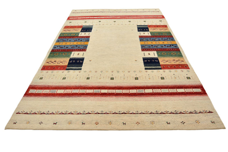 Tappeto Gabbeh - Loribaft Indus - 303 x 205 cm - beige chiaro