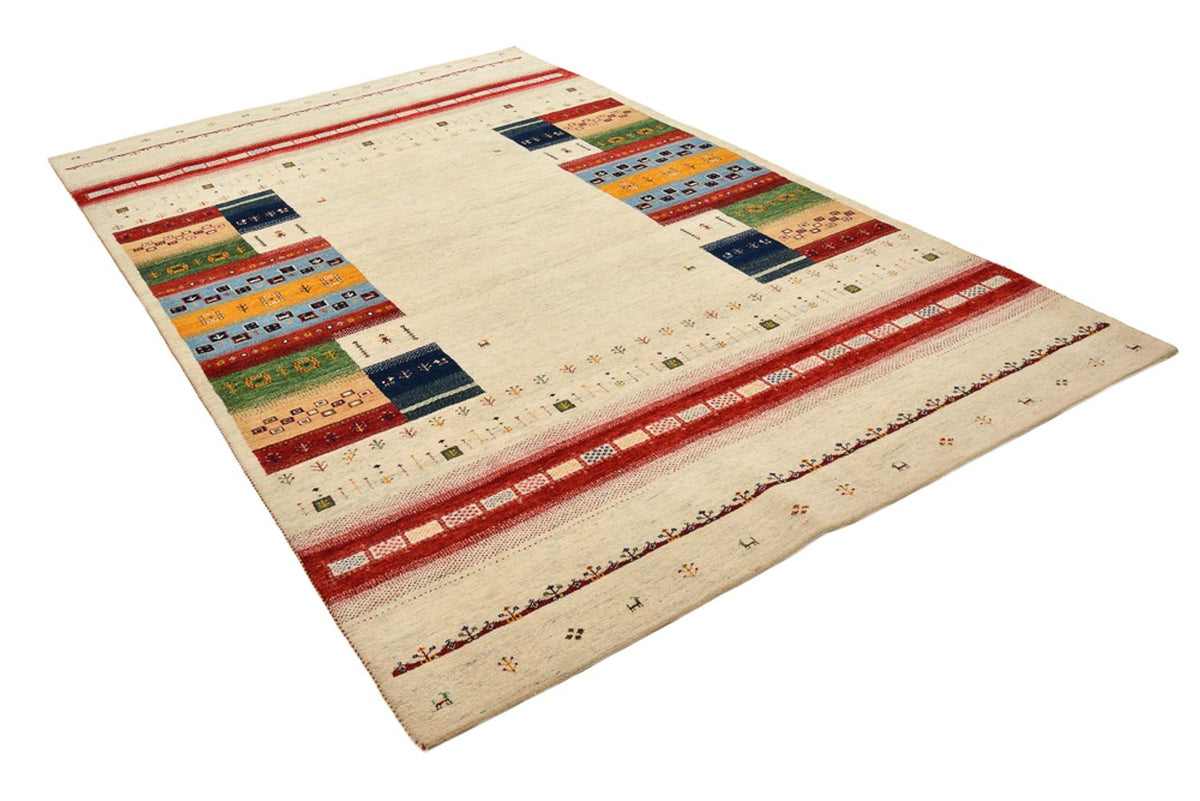 Tappeto Gabbeh - Loribaft Indus - 305 x 198 cm - beige chiaro