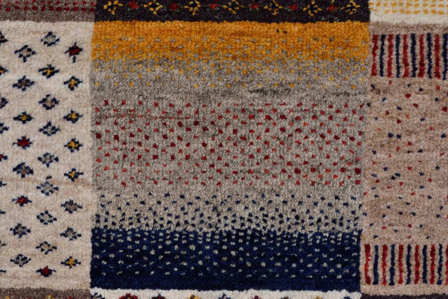 Tappeto Gabbeh - Loribaft Indus - 348 x 248 cm - beige scuro
