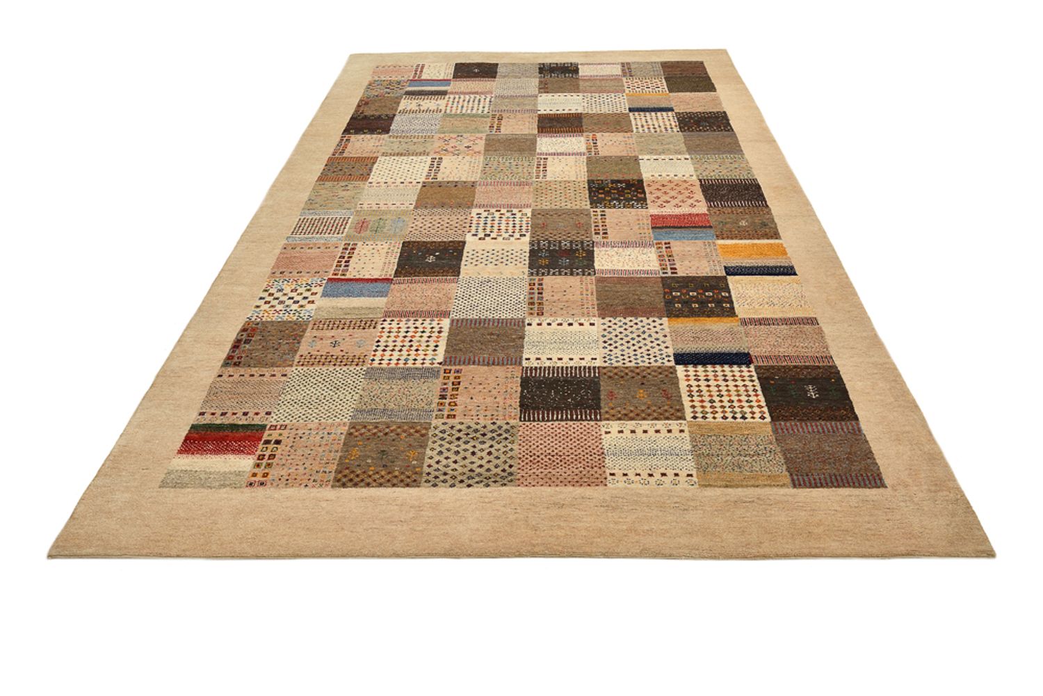 Tappeto Gabbeh - Loribaft Indus - 308 x 200 cm - beige scuro