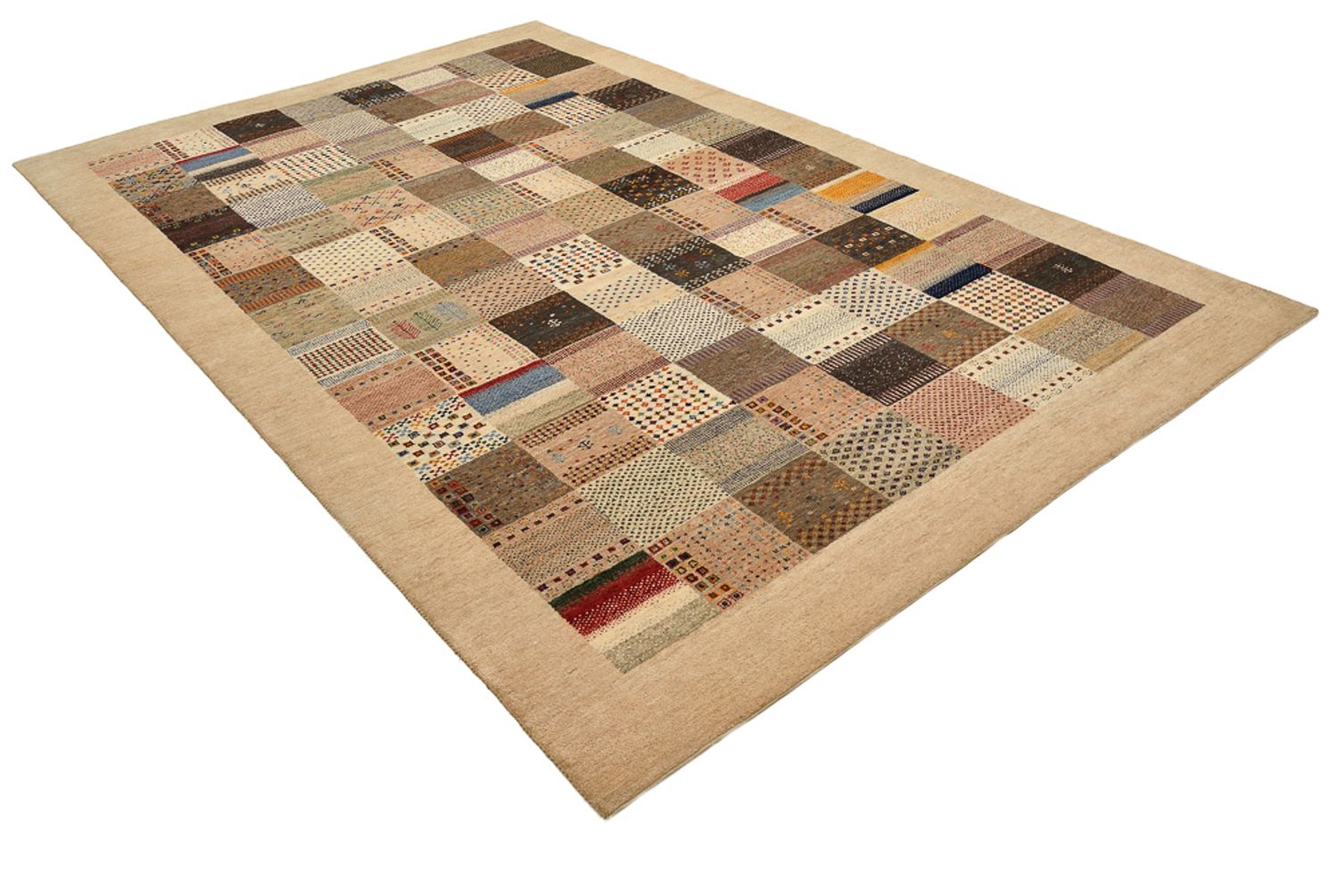 Tappeto Gabbeh - Loribaft Indus - 308 x 200 cm - beige scuro