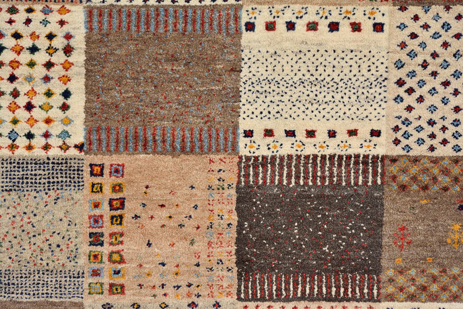Tappeto Gabbeh - Loribaft Indus - 308 x 200 cm - beige scuro