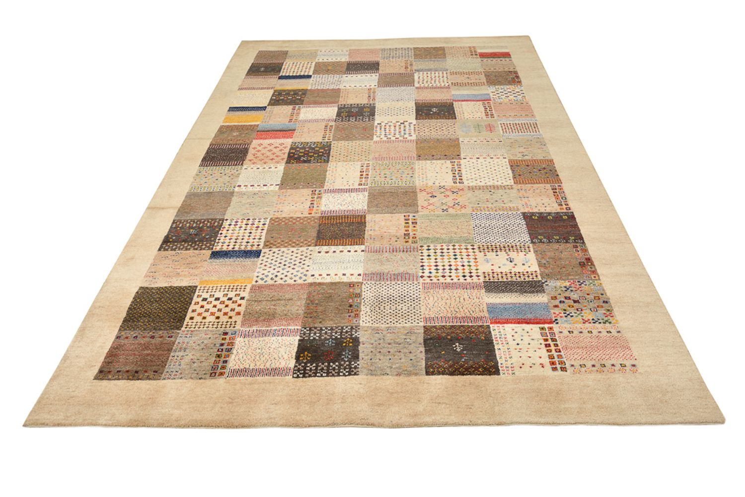 Tappeto Gabbeh - Loribaft Indus - 308 x 200 cm - beige scuro