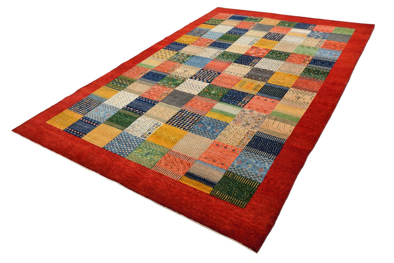 Tappeto Gabbeh - Loribaft Indus - 305 x 203 cm - multicolore