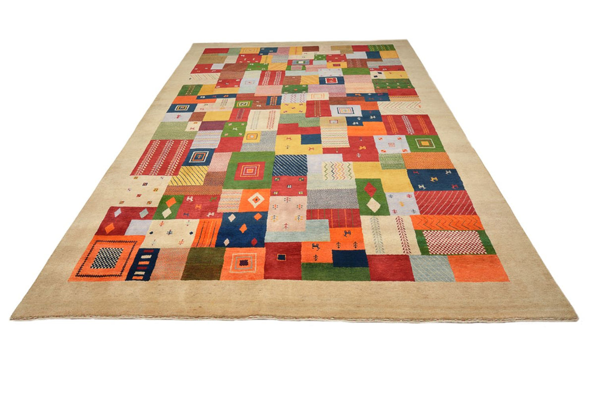 Tappeto Gabbeh - Loribaft Indus - 347 x 246 cm - multicolore