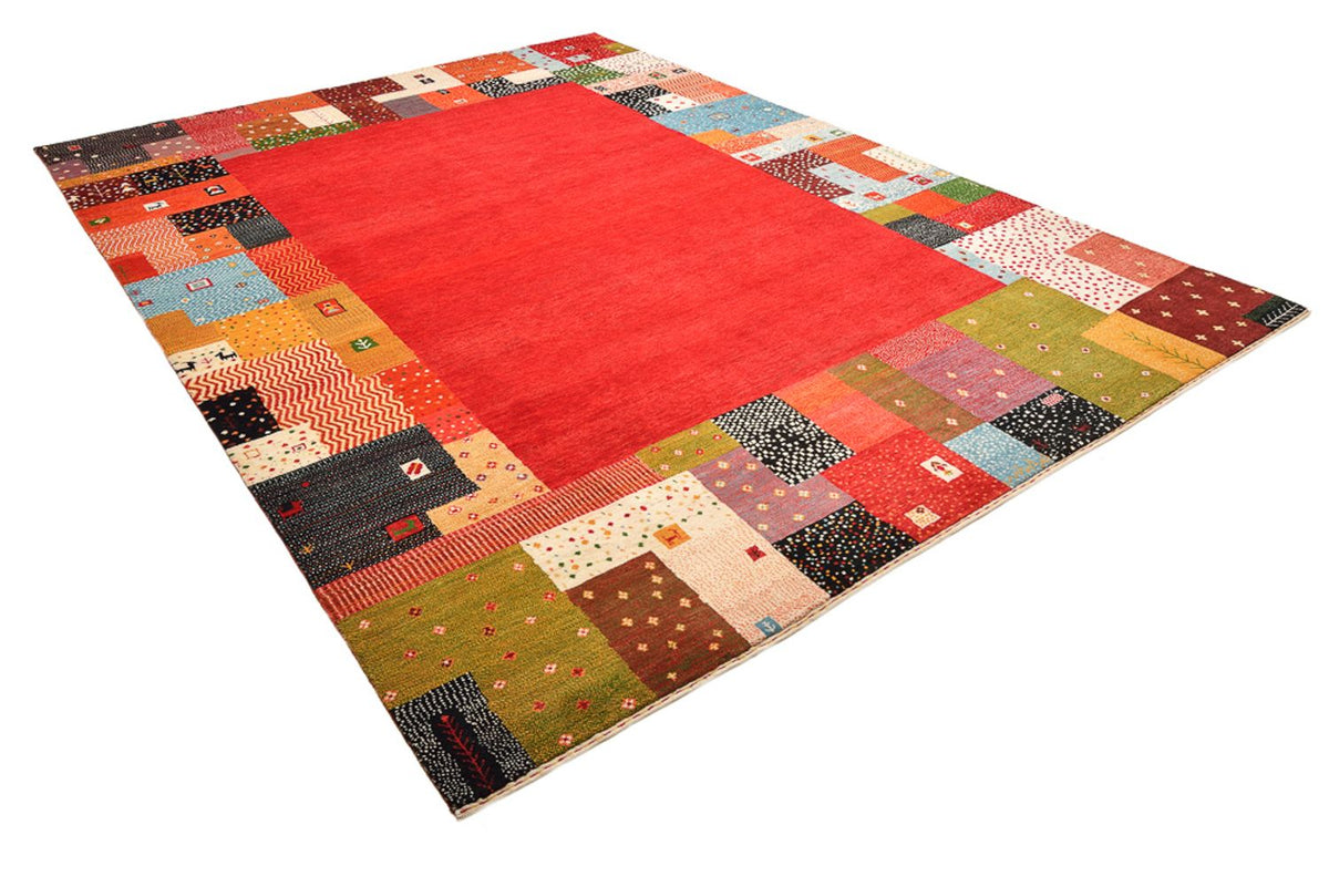 Tappeto Gabbeh - Loribaft Indus - 344 x 251 cm - rosso