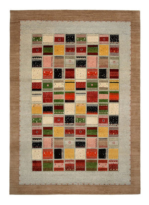 Tappeto Gabbeh - Loribaft Indus - 340 x 243 cm - multicolore