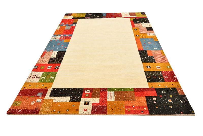 Tappeto Gabbeh - Loribaft Indus - 294 x 207 cm - beige chiaro