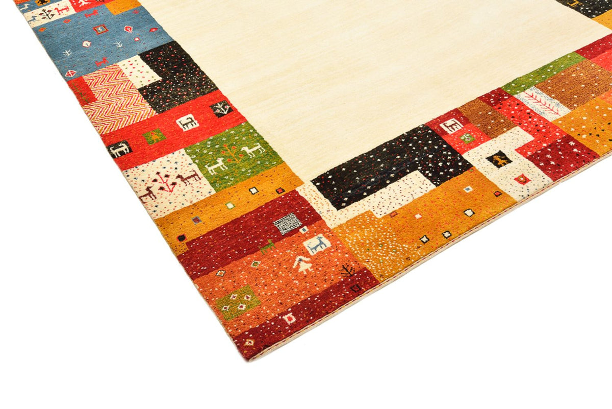 Tappeto Gabbeh - Loribaft Indus - 294 x 207 cm - beige chiaro