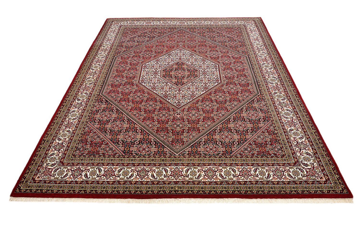 Tappeto Persero - Bidjar - Reale - 250 x 199 cm - rosso bordeaux