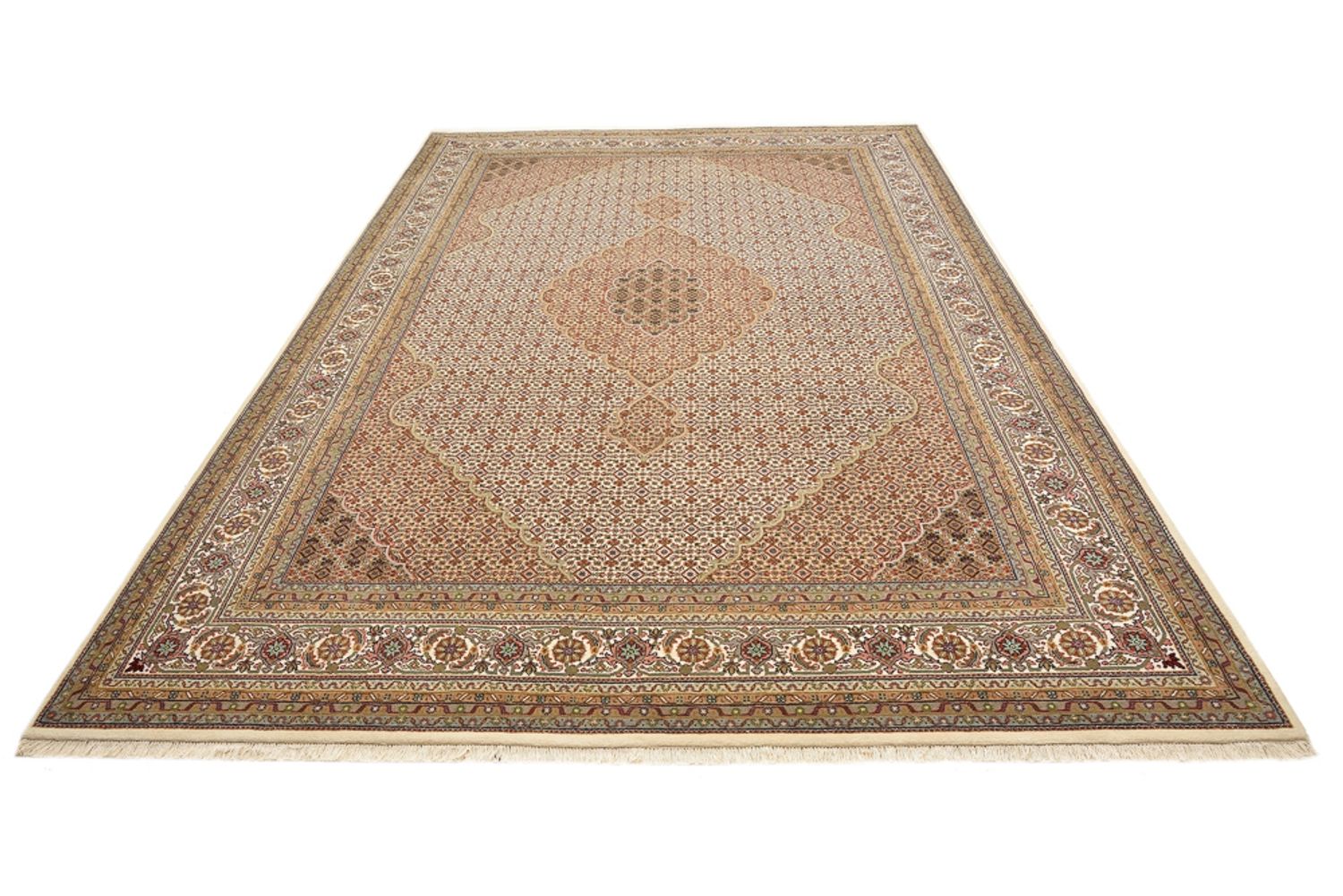 Tappeto orientale - Tabriz - 352 x 250 cm - beige scuro