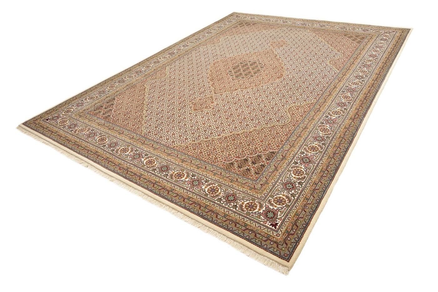Tabriz Indo Tappeto 352x250cm - Tappeto orientale