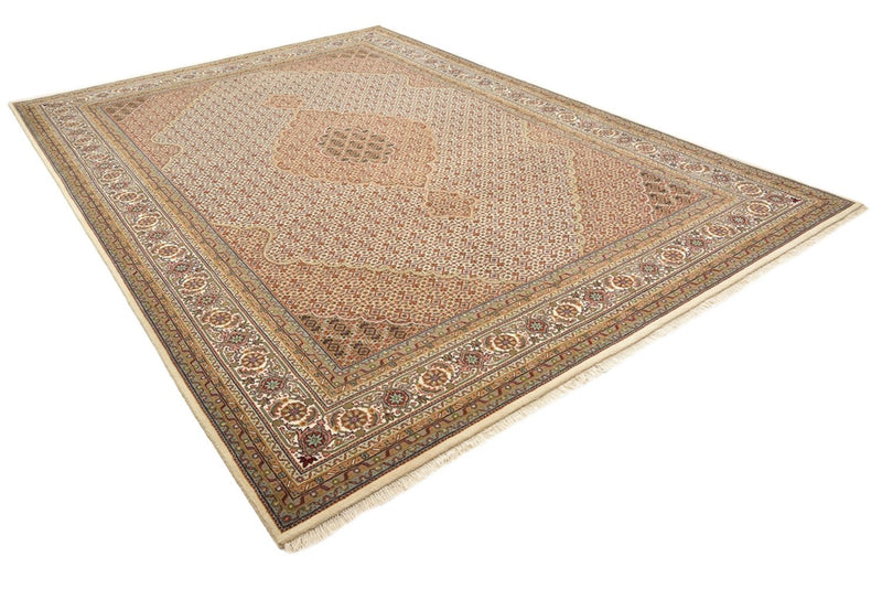 Tappeto orientale - Tabriz - 352 x 250 cm - beige scuro