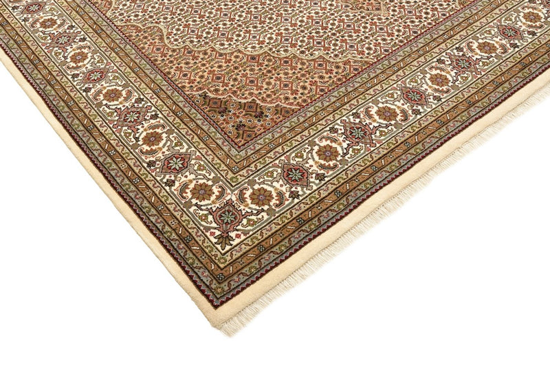 Tappeto orientale - Tabriz quadrato  - 203 x 201 cm - beige scuro
