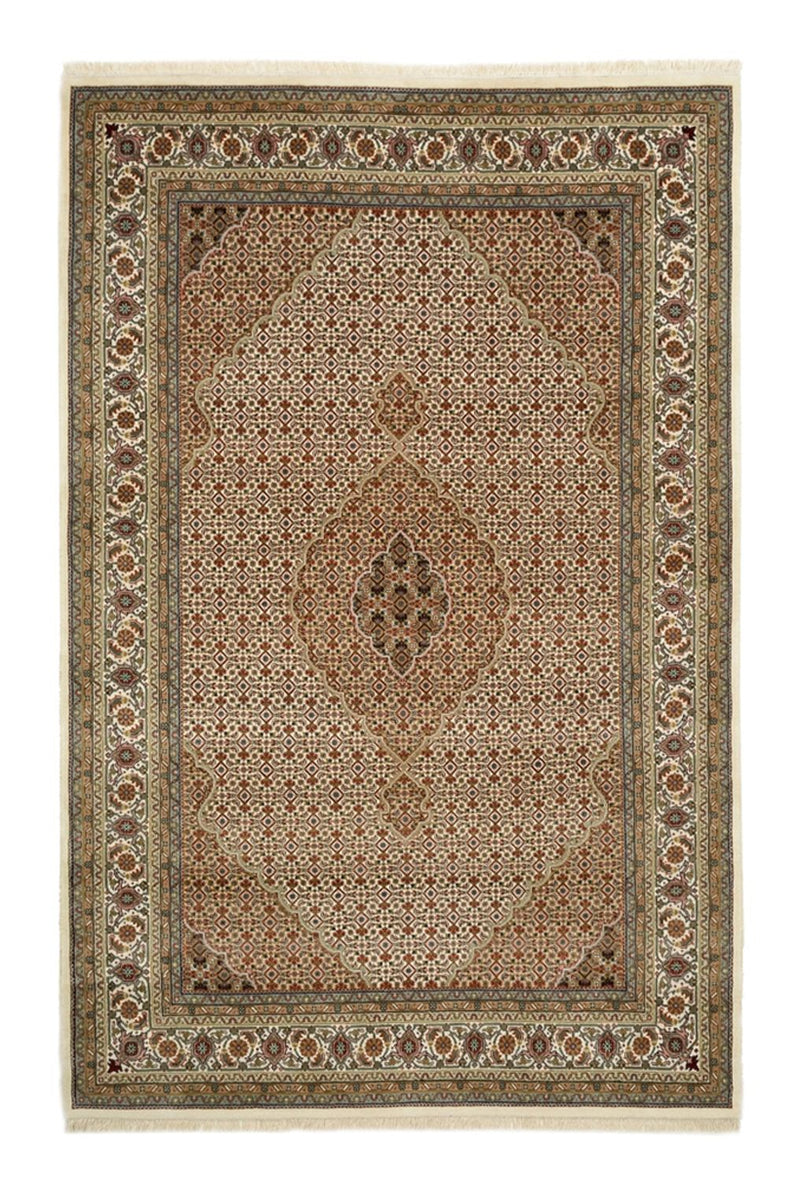Tappeto orientale - Tabriz - 300 x 197 cm - beige scuro