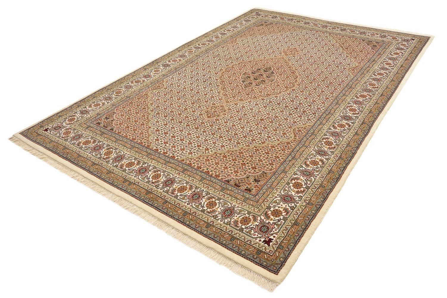 Tappeto orientale - Tabriz - 300 x 197 cm - beige scuro