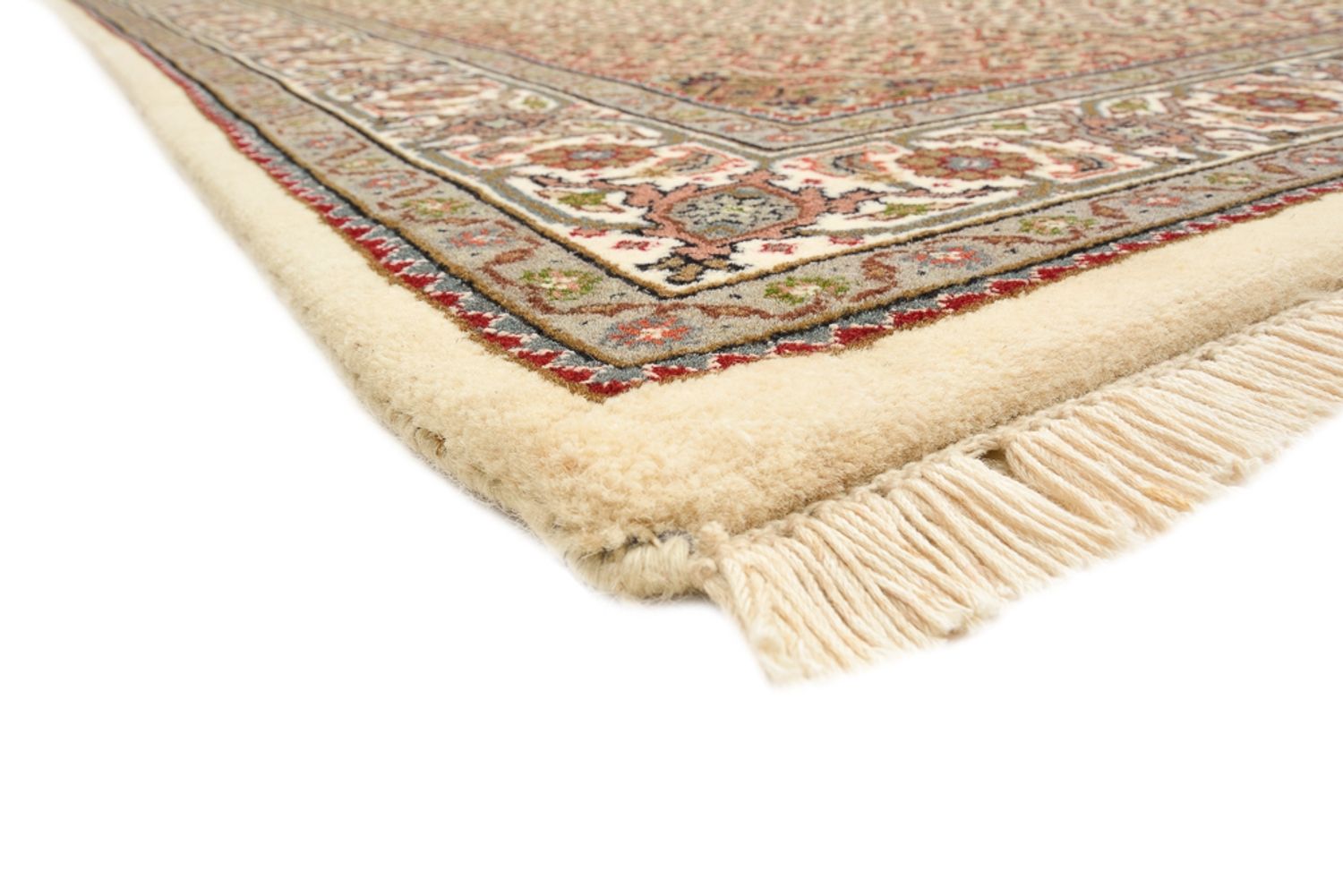 Tappeto orientale - Tabriz - 177 x 125 cm - beige scuro