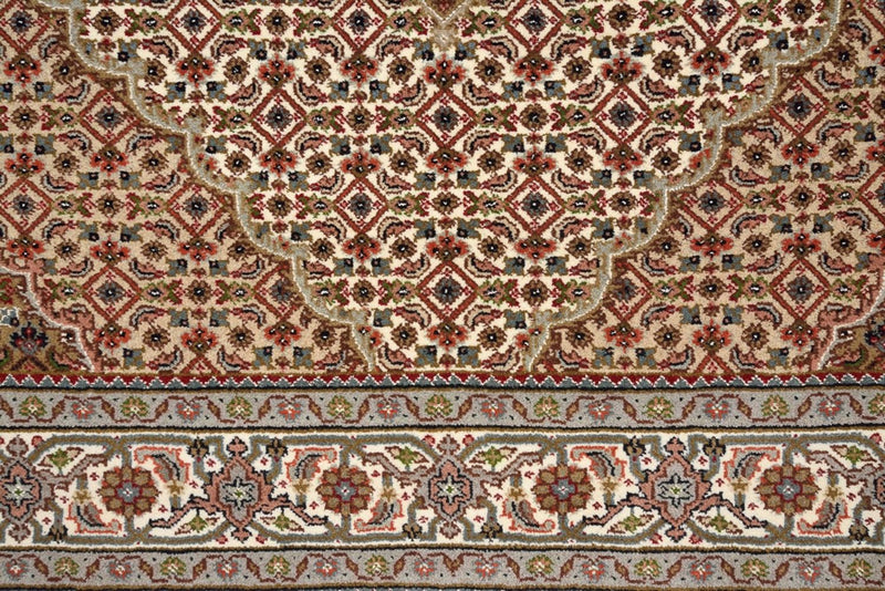 Tappeto orientale - Tabriz - 177 x 125 cm - beige scuro