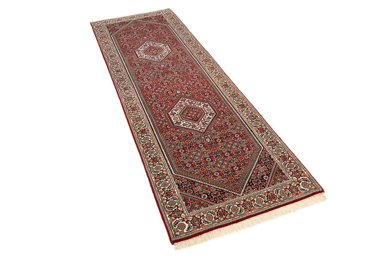 Tappeto corsia Tappeto Persero - Bidjar - 245 x 79 cm - rosso bordeaux