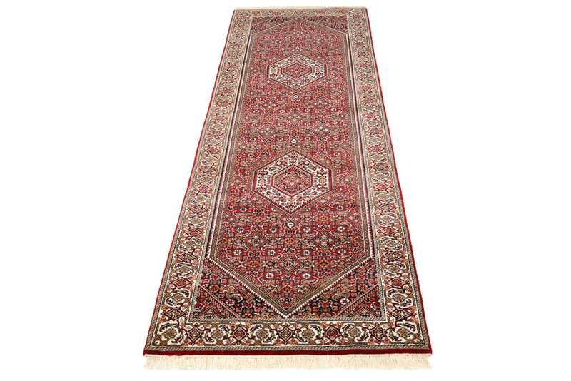 Tappeto corsia Tappeto Persero - Bidjar - 245 x 79 cm - rosso bordeaux