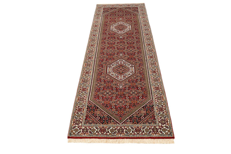 Tappeto corsia Tappeto Persero - Bidjar - 246 x 79 cm - rosso bordeaux