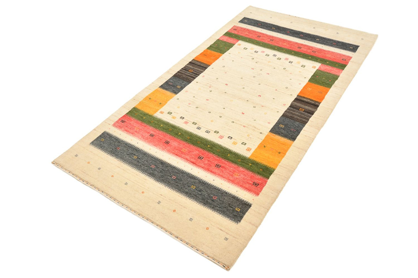 Loribaft Indo Tappeto 195x101cm - Tappeto di lana