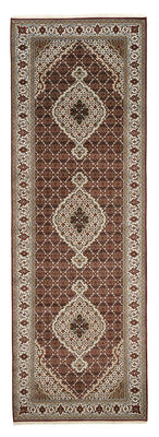 Tappeto corsia Tappeto orientale - Tabriz - 362 x 122 cm - beige chiaro