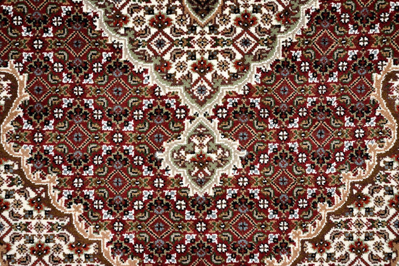Tappeto corsia Tappeto orientale - Tabriz - 362 x 122 cm - beige chiaro