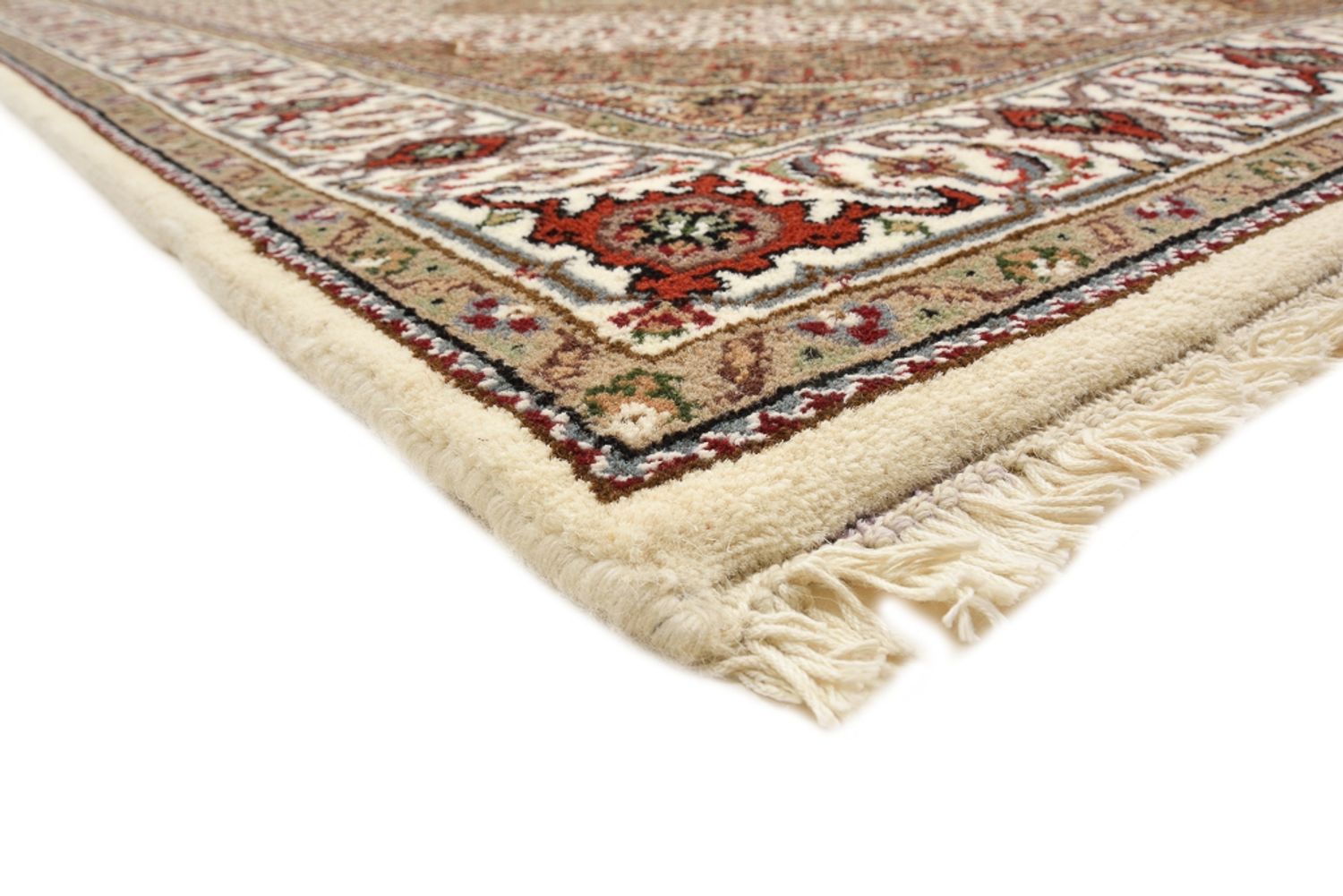 Tappeto corsia Tappeto orientale - Tabriz - 372 x 121 cm - beige chiaro