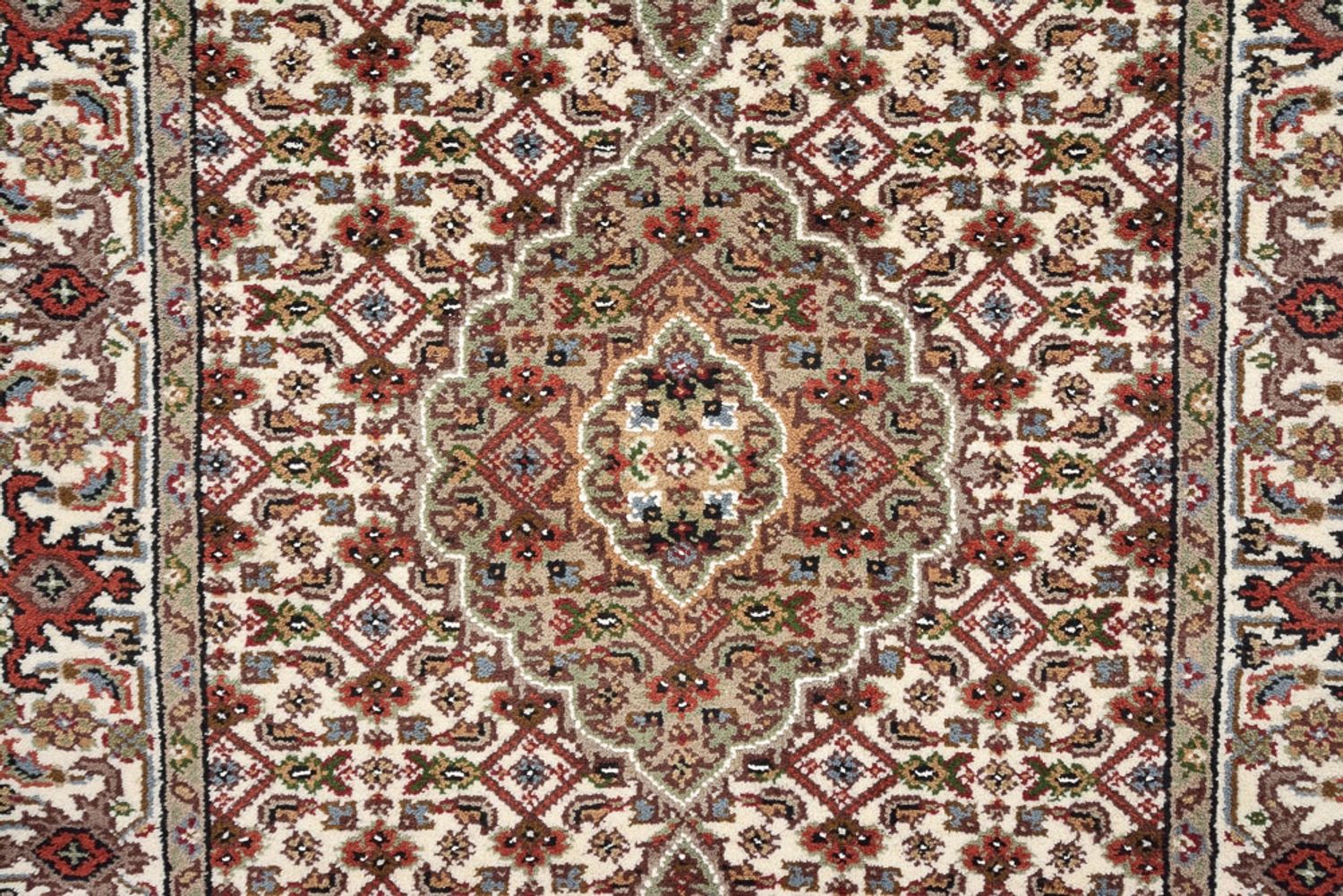 Tappeto corsia Tappeto orientale - Tabriz - 602 x 81 cm - beige chiaro