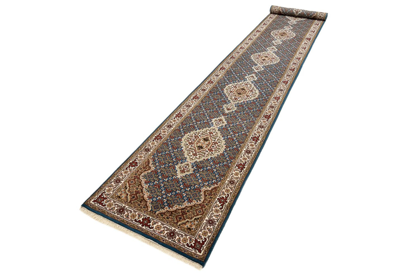 Tabriz Indo Tappeto 454x79cm - Tappeto orientale