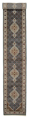 Tappeto corsia Tappeto orientale - Tabriz - 615 x 79 cm - blu scuro