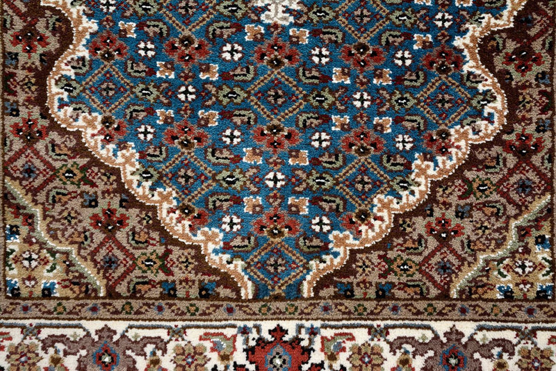 Tappeto corsia Tappeto orientale - Tabriz - 615 x 79 cm - blu scuro