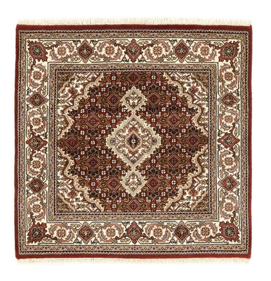 Tappeto orientale - Tabriz - 93 x 89 cm - crema