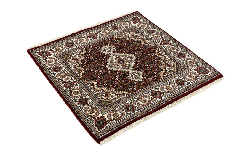 Tappeto orientale - Tabriz - 93 x 89 cm - crema