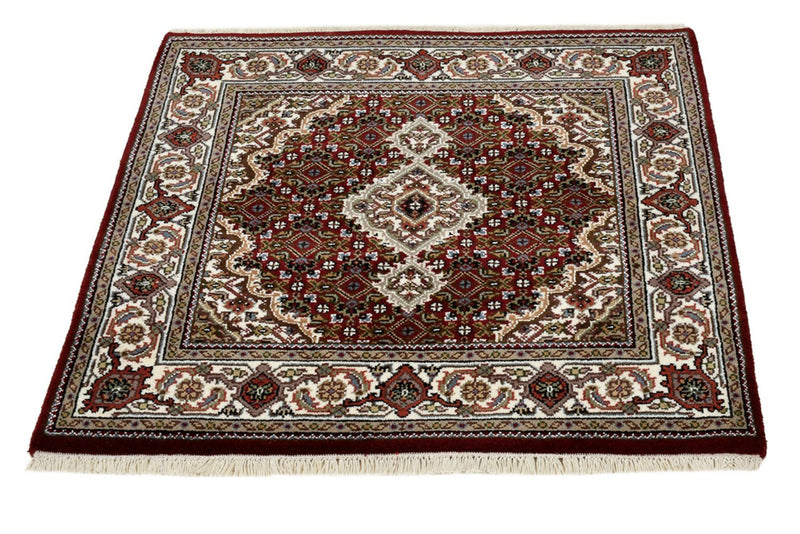 Tappeto orientale - Tabriz - 93 x 89 cm - crema