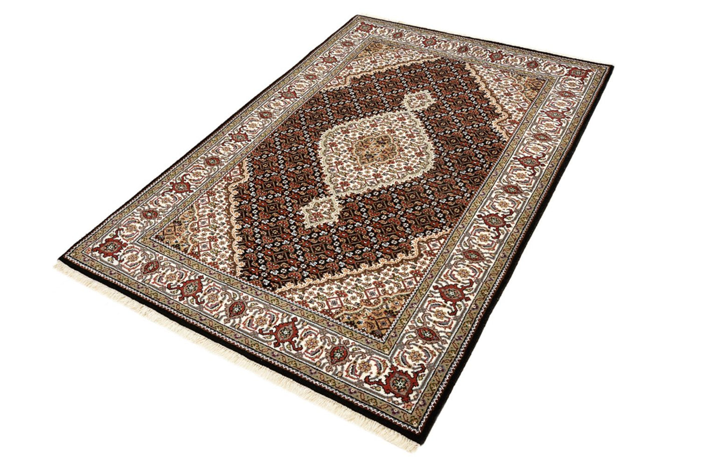 Tabriz Indo Tappeto 183x121cm - Tappeto orientale