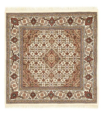 Tappeto orientale - Tabriz - 92 x 89 cm - crema