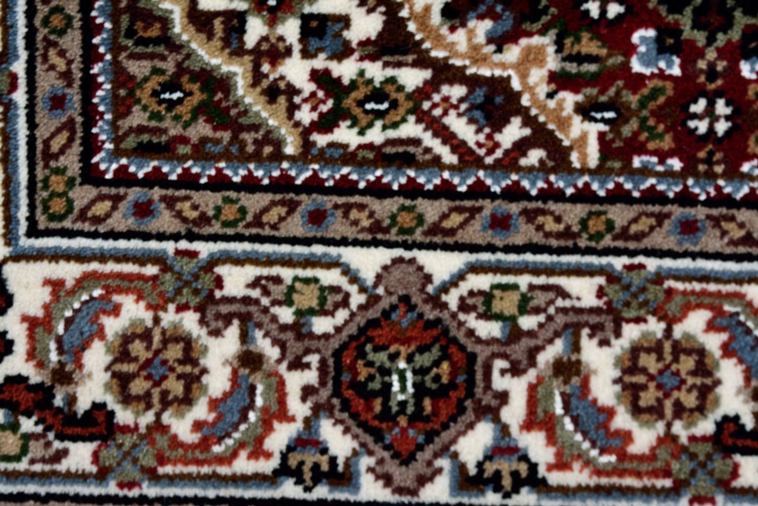 Tappeto orientale - Tabriz - 94 x 89 cm - crema