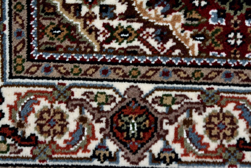Tappeto orientale - Tabriz - 94 x 89 cm - crema