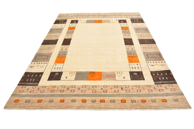 Tappeto Gabbeh - Loribaft Indus - 281 x 203 cm - beige chiaro