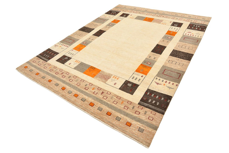 Tappeto Gabbeh - Loribaft Indus - 281 x 203 cm - beige chiaro